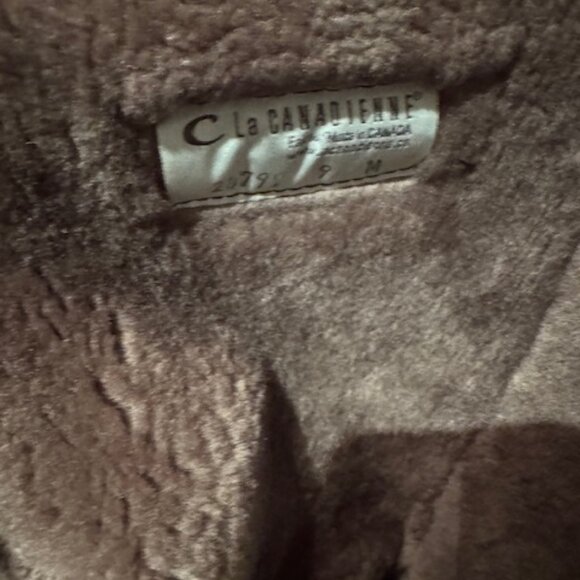 LA CANADIENNE Black Suede and Shearling Lining boots size 8 - Picture 2 of 6